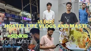 A Day In Hostel Lifestyle 🩷 Enjoy 🪷 Enjoy with Senior 😀 Maggi party  in hostel 