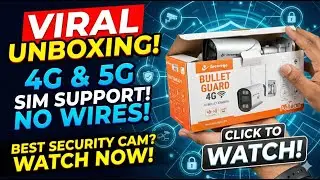 4G SIM Camera 😮 | Real Test  😳 | 4G SIM Security Camera Review  | Secure Eye Bullet Guard 4G