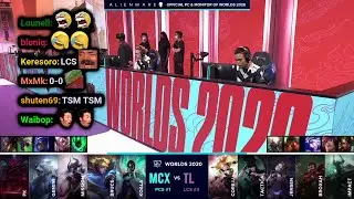 MCX vs TL | 2020 Worlds Groups Day 2 | Twitch VOD with Chat