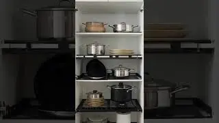 Pots and Pans Organizer Rack, 3 DIY Methods Adjustable 8-Tier Pot and Pan Rack, Metal Heavy Duty ...
