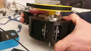 3d Printed 1:24 Cycloidal Actuator Gearbox working with Stepper Nema 17
