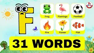 Amazing Adventures with the Letter F! | Words that starting with F | Fun Alphabet Learning for Kids