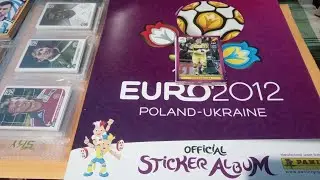 &Aacute;lbum Eurocopa 2012 PANINI Incompleto