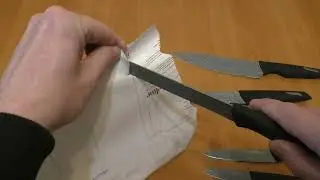 Набор ножей SATOSHI Аррен 803 282 тест с бумагой