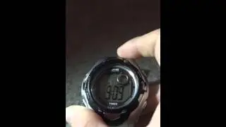 Setting A 1440 Sports Timex Watch