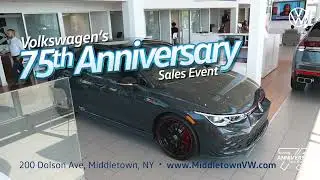 Volkswagen's 75th Anniversary Sales Event