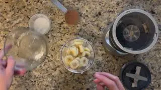 Chocolate Strawberry and Banana Nice Cream