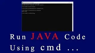 How To Run JAVA Program In Command Prompt In Window 10/8/7 | Hamid Tutorials |