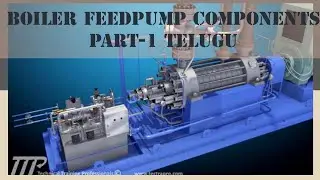 Boiler feedpump components and functioning in Telugu