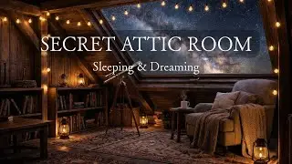 Beautiful Piano Music for Sleeping & Dreaming | Relaxing Night at the Attic