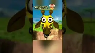 Do you know how a giraffe with a fear of heights managed to survive? #cartoon #funny #anime #fyp