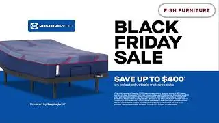 FISH FURNITURE: SEALY BLACK FRIDAY EVENT