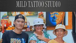 Bamboo tattoo style in Thailand at MILD TATTOO STUDIO PHI PHI ISLAND  THAILAND