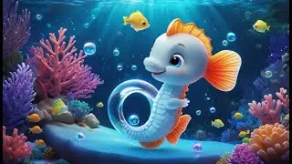 Baby Seahorse Dropped the Bubble Ring | Nursery Rhymes for Kids & Baby Songs
