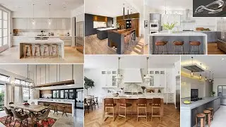 Open Kitchen Living Room Dining Room Combo Breakfast Counter Design | latest open kitchen | I.A.S.