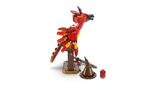 LEGO Harry Potter Fawkes Dumbledore's Phoenix Construction Set 76448