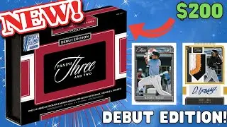 BRAND NEW PRODUCT! 2022 PANINI THREE AND TWO BASEBALL FOTL!