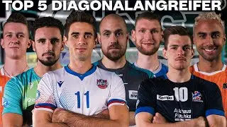Die TOP 5 DIAGONALANGREIFER der Volleyball Bundesliga!