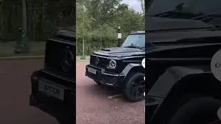 BRABUS G WAGON 700 LAUNCH CONTROL ACCELERATION EXHAUST SOUND
