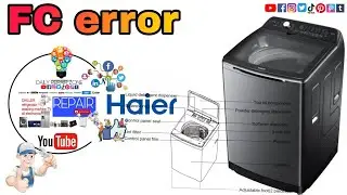 How to fix FC error code problem /PCB board repair  /Haier washing machine