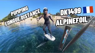 TEST REVIEW AILE DK1499 de ALPINE FOIL | Dockstart | Pumpfoiling