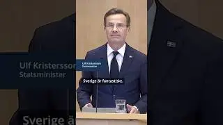 Statsministern presenterade regeringsf&ouml;rklaringen