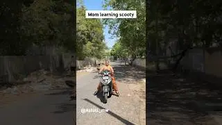 Mom learning scootyy&hellip;.#comedy #ytshorts