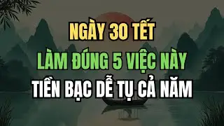 Ngày 30 Tết Nếu Làm 5 Việc Này – Đón Năm Mới Giàu Sang, Tiền Vàng Dễ Tụ