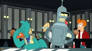 Bender Goes To Court - Futurama (S9E9) | 4K