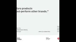 Taro Pumps Dealers speak for the brand!