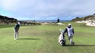 Niall Shiels-Donegan Short Iron on No. 12 at Cypress Point (Walker Cup)