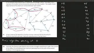 Q1 | LC HL Applied Maths 2024 Solutions