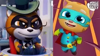 Hero Dash - Desert Raccoon Boss VS Gold Run Official Trailer (iOS Android)