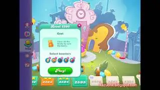 Candy Crush Soda Saga Level 2595 (NO booster Walkthrough Gameplay)