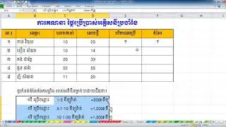 Excel electric calculate system step by step speak khmer,Daily MarkTips