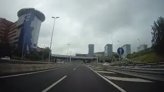 Spain: A-8 through Bilbao