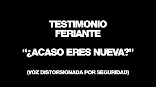 Testimonio feriante: 