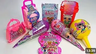 Satisfying Video I How To Make Rainbow GlitterLollipop Candy Stars FROM Color Slime FruitsASMR