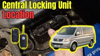 VW Transporter / Caravelle / Multivan &ndash; Central Locking Module Location | T5