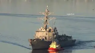 USS Momsen (DDG 92) Inbound - February 10, 2022 - San Diego