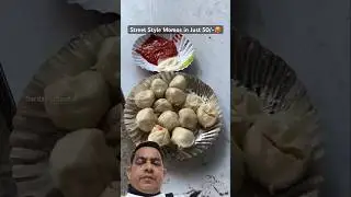 Dehli ke  famous momos ASMR veg #momos #streetfood #foodie #indianstreetfood #viralvideo #food