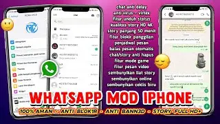 WA MOD TERBARU 2024 | RC WHATSAPP iOS TERBARU 2024 | RC WHATSAPP iPHONE