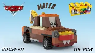Lego Classic 10696 Tow Mater Cars Pixar (Tutorial) IDEA№11