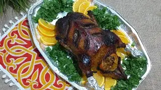 البط بالبرتقال بألذ تتبيله وطعم لا يقاوم 💯
