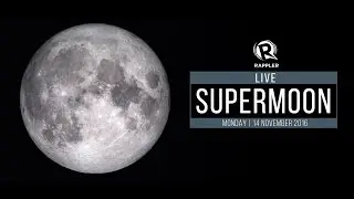 LIVE: Supermoon, 14 November 2016