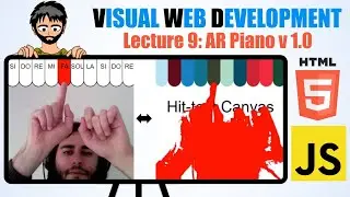 Augmented Reality Piano in vanilla JavaScript and HTML Canvas