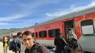 Sairang Railway Station Pai na Meileng Tuang mi nak tam ei 🚃🚝 #Sairang #Mizoram 