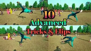 10.Advanced Flips And Tricks🔥// Arvind Flipper🔥