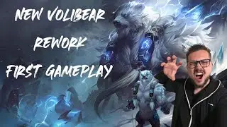 ⚡NEW VOLIBEAR -  MY FIRST GAMEPLAY (Jungle/Top). AWESOME REWORK RIOT! - League of Legends⚡