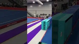 Yurchenko 1 1/2 on Vault #level10 #gymnast #vault #2023